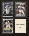 8"x10" Yoenis Cespedes New York Mets Three Card Plaque 8"x10" Yoenis Cespedes New York Mets Three Card Plaque