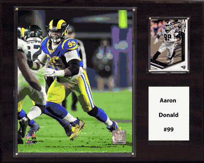 Aaron Donald Player Plaque