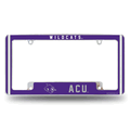 Abilene Christian Wildcats Classic Chrome Auto License Plate Frame