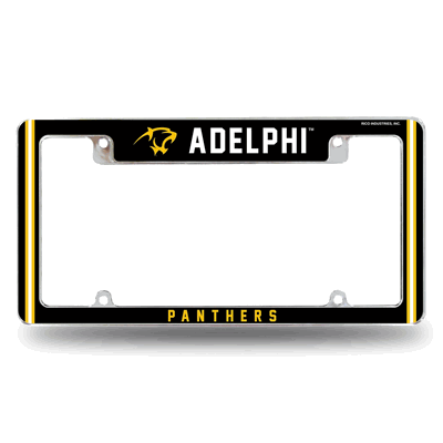 Adelphi University�Panthers Chrome Automotive License Plate Frame