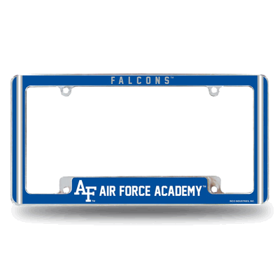 Air Force Academy Falcons - AF Classic Chrome Auto License Plate Frame