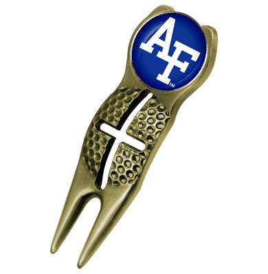 Air Force Falcons Crosshairs Divot Tool - Gold