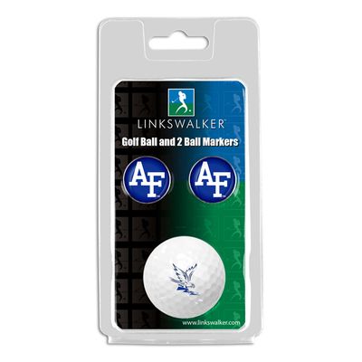 Air Force Falcons Golf Ball And Team Ball Markers Gift Pack