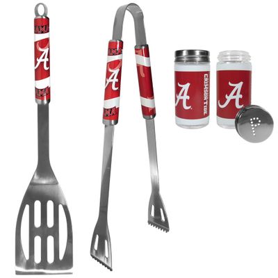 Alabama Crimson Tide 2 Piece Tailgate BBQ Set with Salt and Pepper Shakers