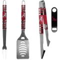 Alabama Crimson Tide 3 pc BBQ Set and Bottle Opener