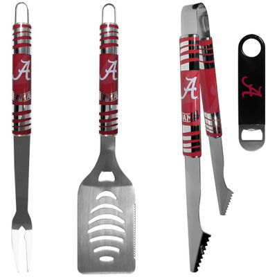Alabama Crimson Tide 3 pc BBQ Set and Bottle Opener