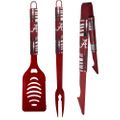 Alabama Crimson Tide 3 pc Color BBQ Tool Set
