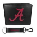Alabama Crimson Tide Bi-fold Wallet & Strap Key Chain