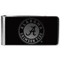 Alabama Crimson Tide Black and Steel Money Clip