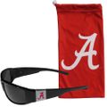 Alabama Crimson Tide Chrome Wrap Sunglasses and Bag Alabama Crimson Tide Chrome Wrap Sunglasses and Bag