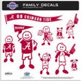 Alabama Crimson Tide Family Decal Set Large Alabama Crimson Tide Family Decal Set Large