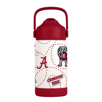 Alabama Crimson Tide Kids 12oz Stainless Steel Mascot Bottle
