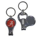 Alabama Crimson Tide Nail Care/Bottle Opener Key Chain