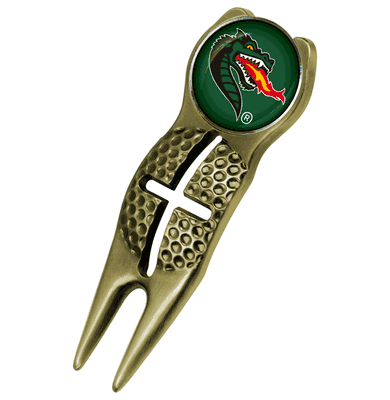 Alabama - UAB Blazers Crosshairs Divot Tool - Gold