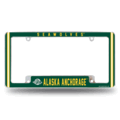 Alaska–Anchorage Seawolves Chrome Automotive License Plate Frame Alaska–Anchorage Seawolves Chrome Automotive License Plate Frame