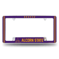 Alcorn State Braves Classic Chrome Automotive License Plate Frame