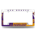 Alcorn State Braves Primary Chrome Automotive License Plate Frame