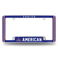 American Eagles 12" x 6" Chrome Automotive License Plate Frame American Eagles 12" x 6" Chrome Automotive License Plate Frame