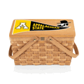 App State Mountaineers - Poppy Personal Picnic Basket App State Mountaineers - Poppy Personal Picnic Basket