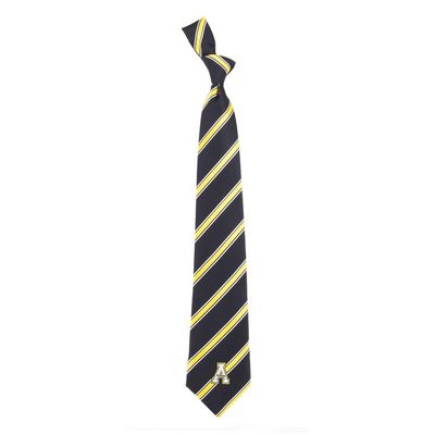 Appalachian State Mountaineers Striped Polyester Tie
