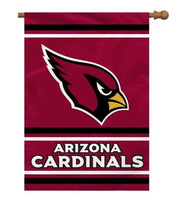 Arizona Cardinals 2 Sided 28x40 House Flag