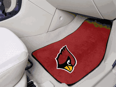 Arizona Cardinals Car Mat Set