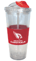 Arizona Cardinals Tumbler No Spill Straw Style Arizona Cardinals Tumbler No Spill Straw Style