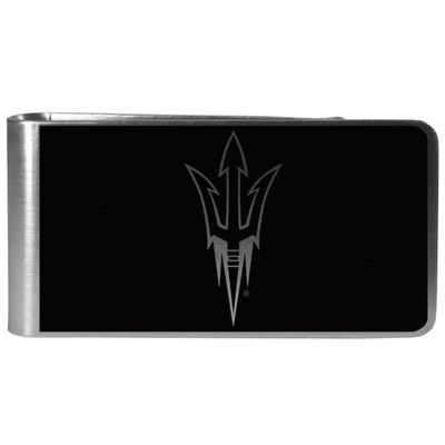 Arizona St. Sun Devils Black and Steel Money Clip