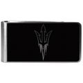 Arizona St. Sun Devils Black and Steel Money Clip Arizona St. Sun Devils Black and Steel Money Clip