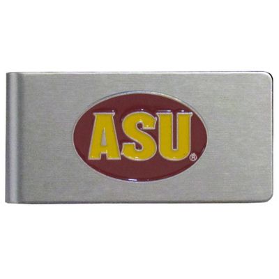 Arizona St. Sun Devils Brushed Metal Money Clip