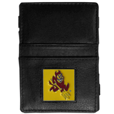 Arizona St. Sun Devils Leather Jacob's Ladder Wallet