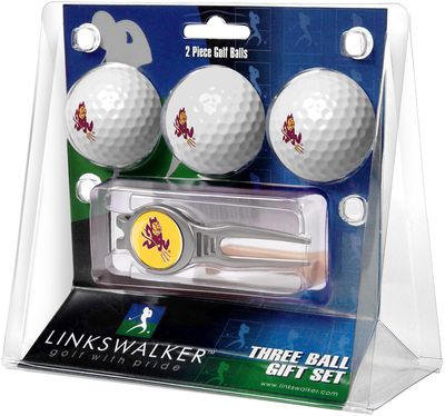 Arizona State Sun Devils 3 Golf Ball And Kool Divot Tool Gift Pack