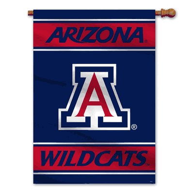 Arizona Wildcats 2 Sided 28x40 House Flag