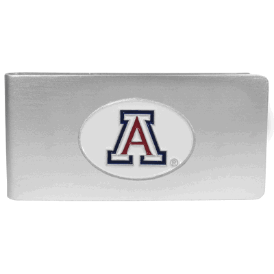 Arizona Wildcats Brushed Metal Money Clip