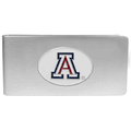 Arizona Wildcats Brushed Metal Money Clip