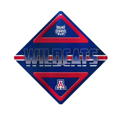 Arizona Wildcats Metal Sign - 16.5" x 16.5"