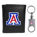 Arizona Wildcats Tri-fold Wallet & Valet Key Chain Arizona Wildcats Tri-fold Wallet & Valet Key Chain