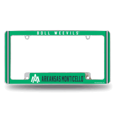 Arkansas�Monticello�Boll Weevils Chrome Auto License Plate Frame