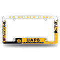 Arkansas-Pine Bluff Golden Lions UAPB Chrome Auto License Plate Frame