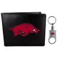 Arkansas Razorbacks Bi-fold Wallet & Valet Key Chain Arkansas Razorbacks Bi-fold Wallet & Valet Key Chain