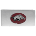 Arkansas Razorbacks Brushed Metal Money Clip Arkansas Razorbacks Brushed Metal Money Clip