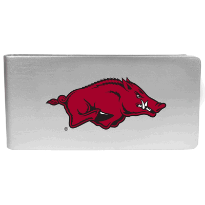 Arkansas Razorbacks Logo Money Clip