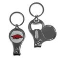 Arkansas Razorbacks Nail Care/Bottle Opener Key Chain Arkansas Razorbacks Nail Care/Bottle Opener Key Chain