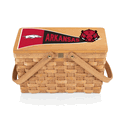 Arkansas Razorbacks - Poppy Personal Picnic Basket Arkansas Razorbacks - Poppy Personal Picnic Basket