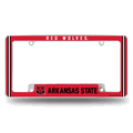 Arkansas State Red Wolves Classic Chrome Auto License Plate Frame