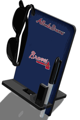 Atlanta Braves 4 in 1 Desktop Phone Stand