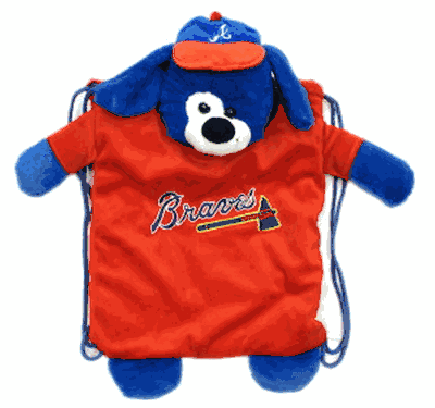Atlanta Braves Backpack Pal