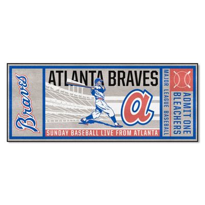 Atlanta Braves Ticket Runner Rug