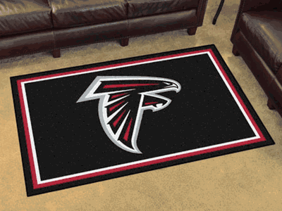 Atlanta Falcons Floor Rug - 4x6