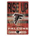 Atlanta Falcons "Slogan" Wood Sign Atlanta Falcons "Slogan" Wood Sign